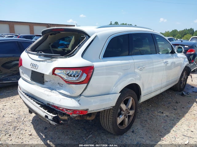 Продажа на аукционе авто 2015 Audi Q7 3.0t Premium, vin: WA1LGAFE5FD011881, номер лота: 45887696