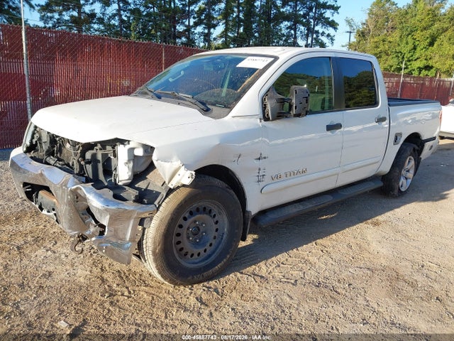 2015 Nissan Titan Pro-4x/s/sl/sv მანქანა იყიდება აუქციონზე, vin: 1N6AA0EC3FN505396, აუქციონის ნომერი: 45887743