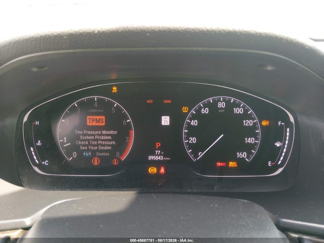 Aukcja sprzedaży 2020 Honda Accord Ex-l, vin: 1HGCV1F55LA036290, numer aukcji: 45887781