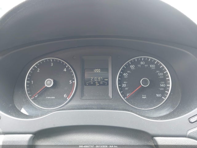 2012 Volkswagen Jetta 2.0l Tdi მანქანა იყიდება აუქციონზე, vin: 3VW3L7AJ0CM308899, აუქციონის ნომერი: 45887787