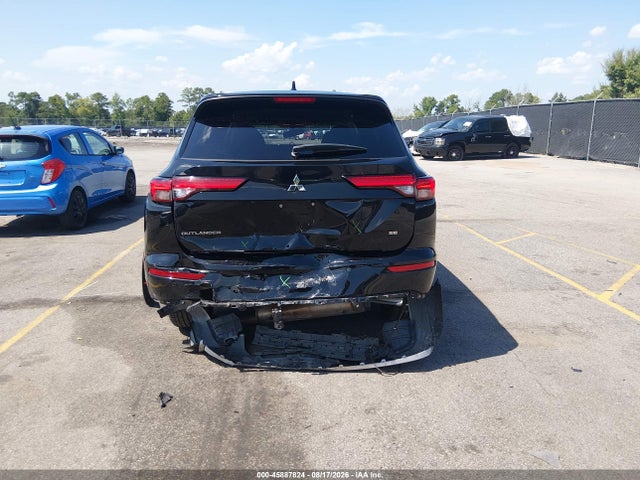 45887824 :رقم المزاد ، JA4J3VA89RZ036589 vin ، 2024 Mitsubishi Outlander Se 2.5 2wd/se Black Edition S-awc/se Black Edition W/pano Roof S-awc مزاد بيع