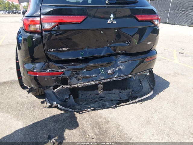 45887824 :رقم المزاد ، JA4J3VA89RZ036589 vin ، 2024 Mitsubishi Outlander Se 2.5 2wd/se Black Edition S-awc/se Black Edition W/pano Roof S-awc مزاد بيع