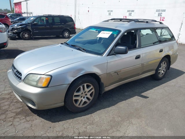45887840 :رقم المزاد ، 4S3BH675937615325 vin ، 2003 Subaru Outback مزاد بيع