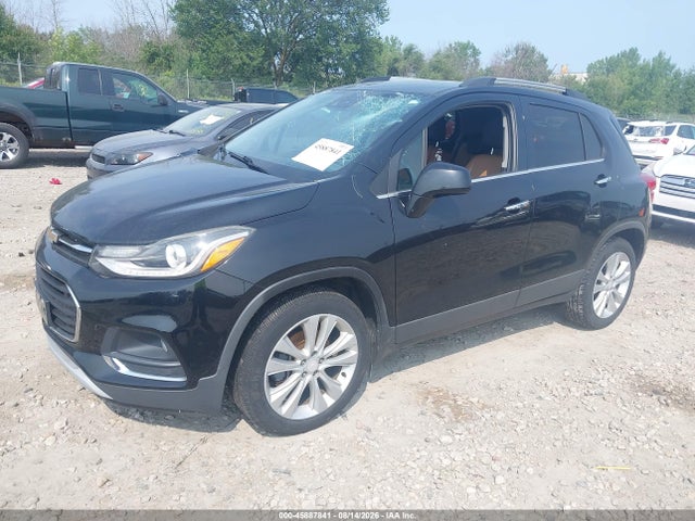 2017 Chevrolet Trax Premier მანქანა იყიდება აუქციონზე, vin: 3GNCJMSBXHL186779, აუქციონის ნომერი: 45887841