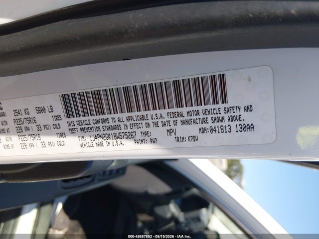 Aukcja sprzedaży 2011 Jeep Liberty Sport, vin: 1J4PN2GK1BW575267, numer aukcji: 45887852