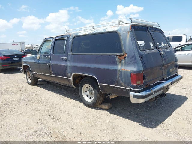 45887865 :رقم المزاد ، 1GKER16K3KF516917 vin ، 1989 Gmc Suburban R15 Conventional مزاد بيع