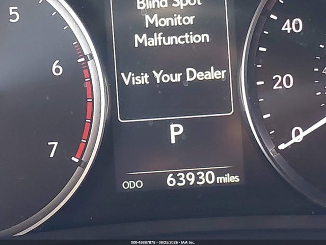 45887875 :رقم المزاد ، JTHAA1D27N5120406 vin ، 2022 Lexus Is 300 مزاد بيع