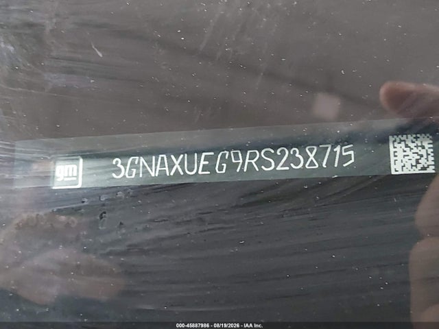 45887986 :رقم المزاد ، 3GNAXUEG9RS238715 vin ، 2024 Chevrolet Equinox Awd Lt مزاد بيع