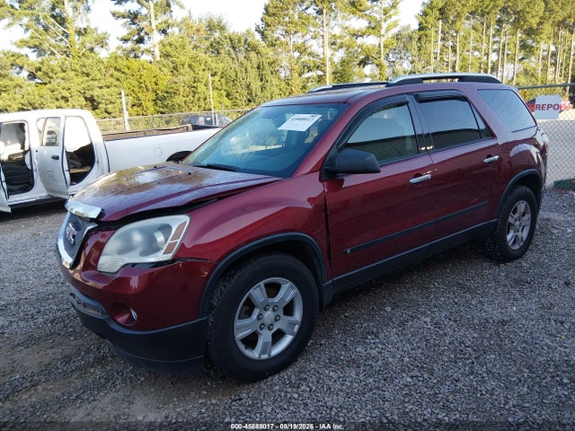 Продажа на аукционе авто 2009 Gmc Acadia Sle1, vin: 1GKER13D49J162600, номер лота: 45888017
