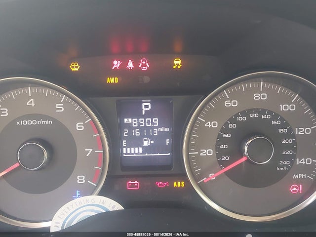 45888039 :رقم المزاد ، JF2SJAHC9FH462952 vin ، 2015 Subaru Forester 2.5i Limited مزاد بيع