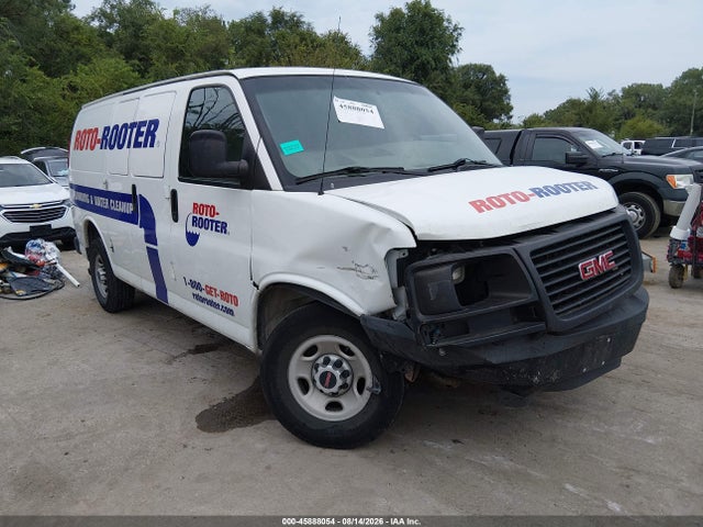 45888054 :رقم المزاد ، 1GTW7FCA0E1173516 vin ، 2014 Gmc Savana 2500 Work Van مزاد بيع