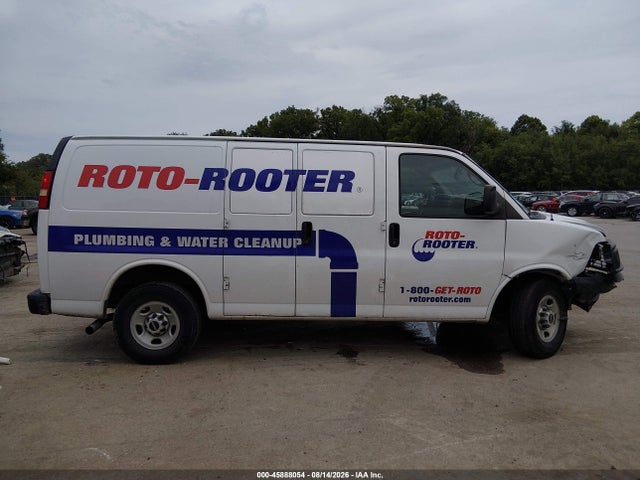 45888054 :رقم المزاد ، 1GTW7FCA0E1173516 vin ، 2014 Gmc Savana 2500 Work Van مزاد بيع
