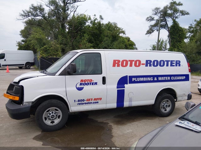 45888054 :رقم المزاد ، 1GTW7FCA0E1173516 vin ، 2014 Gmc Savana 2500 Work Van مزاد بيع