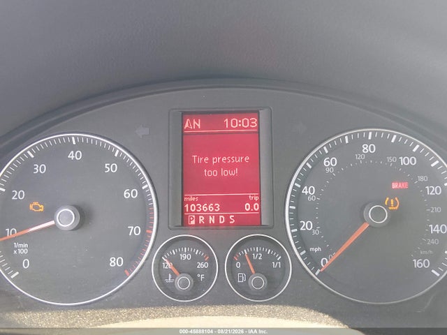 2009 Volkswagen Eos Komfort მანქანა იყიდება აუქციონზე, vin: WVWBA71F79V021249, აუქციონის ნომერი: 45888104