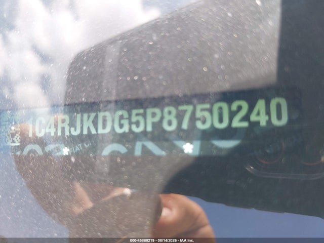 2023 Jeep Grand Cherokee L Overland 4x4 მანქანა იყიდება აუქციონზე, vin: 1C4RJKDG5P8750240, აუქციონის ნომერი: 45888219