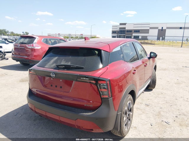 2025 Nissan Kicks Sv Intelligent Awd მანქანა იყიდება აუქციონზე, vin: 3N8AP6CB7SL321964, აუქციონის ნომერი: 45888277