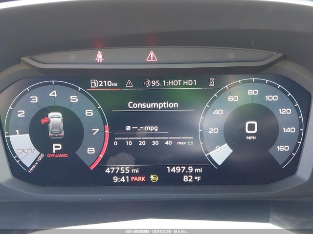 45888285 :رقم المزاد ، WA1DECF36P1143801 vin ، 2023 Audi Q3 Premium 45 Tfsi S Line Quattro Tiptronic مزاد بيع