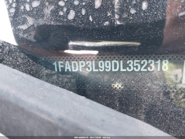 45888310 :رقم المزاد ، 1FADP3L99DL352318 vin ، 2013 Ford Focus St مزاد بيع