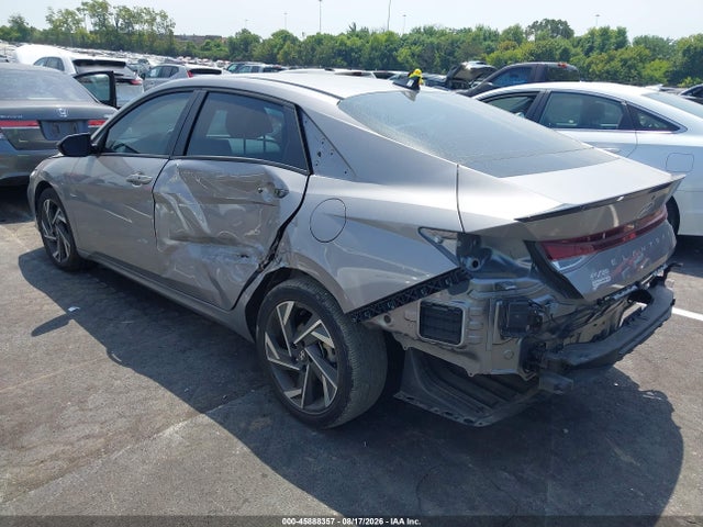2025 Hyundai Elantra Sel Sport მანქანა იყიდება აუქციონზე, vin: KMHLM4DG1SU999347, აუქციონის ნომერი: 45888357