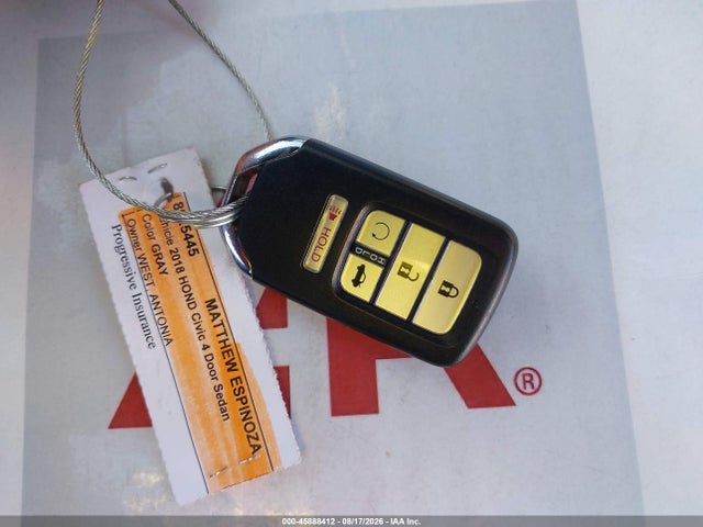 Honda CIVIC EX 2018 2HGFC2F71JH602728 Image 11