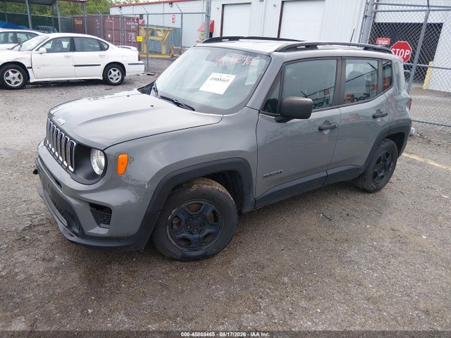 2020 Jeep Renegade Sport Fwd მანქანა იყიდება აუქციონზე, vin: ZACNJAAB3LPL16299, აუქციონის ნომერი: 45888465