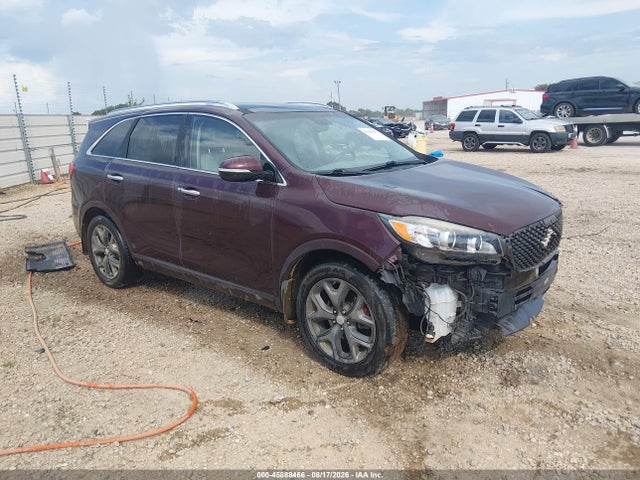 2016 Kia Sorento 3.3l Sx მანქანა იყიდება აუქციონზე, vin: 5XYPK4A59GG125139, აუქციონის ნომერი: 45888466