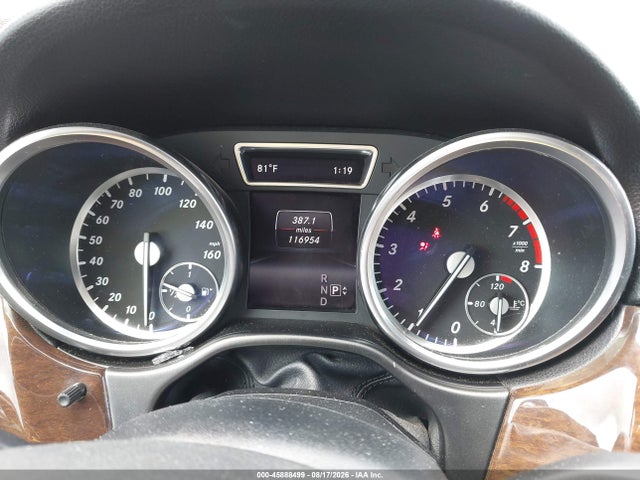 45888499 :رقم المزاد ، 4JGDA5HB0EA417942 vin ، 2014 Mercedes-benz Ml 350 4matic مزاد بيع