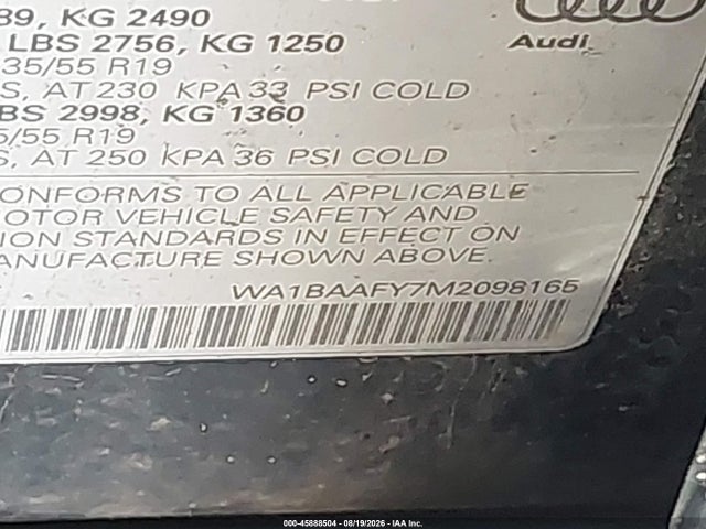Aukcja sprzedaży 2021 Audi Q5 Premium Plus 45 Tfsi Quattro S Tronic, vin: WA1BAAFY7M2098165, numer aukcji: 45888504
