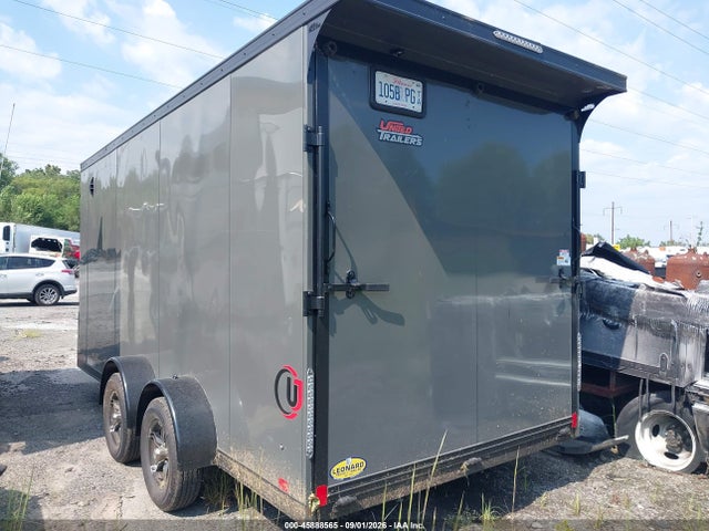 Продаж на аукціоні авто 2025 United 16' Enclosed Trailer, vin: 7RXTE1625SA223906, номер лоту: 45888565