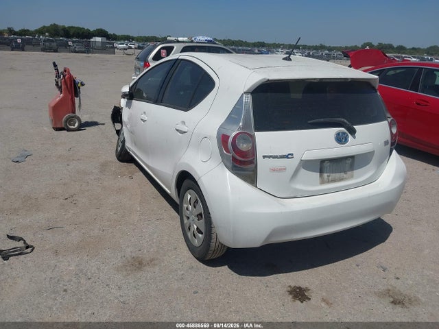 45888569 :رقم المزاد ، JTDKDTB39C1010479 vin ، 2012 Toyota Prius C Two مزاد بيع