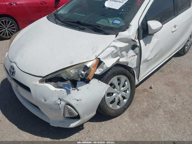 45888569 :رقم المزاد ، JTDKDTB39C1010479 vin ، 2012 Toyota Prius C Two مزاد بيع