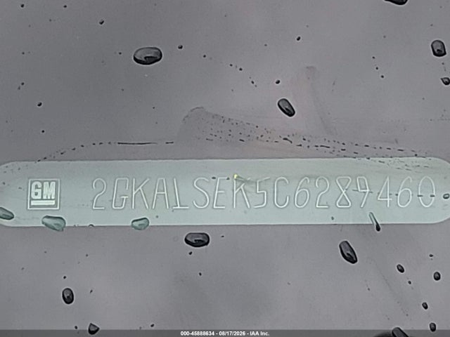 Aukcja sprzedaży 2012 Gmc Terrain Sle-2, vin: 2GKALSEK5C6289460, numer aukcji: 45888634