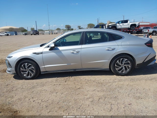 KMHL24JJ1TA148531 Hyundai Sonata Hybrid Blue