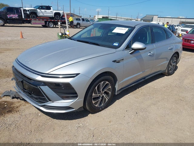 KMHL24JJ1TA148531 Hyundai Sonata Hybrid Blue