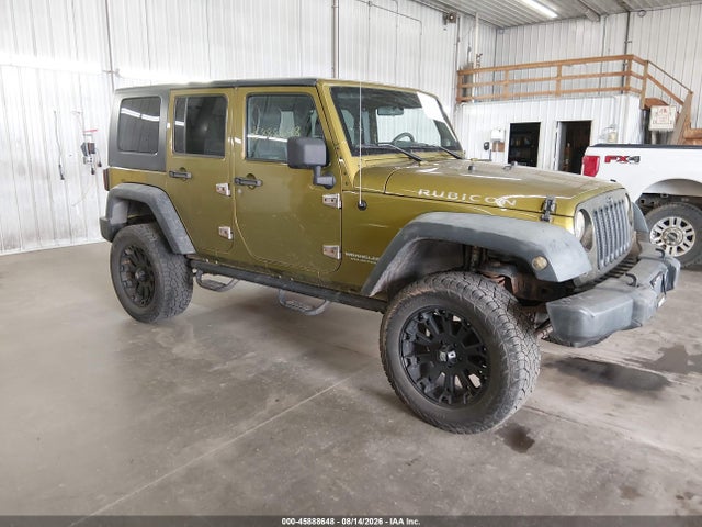 2007 Jeep Wrangler Unlimited Rubicon მანქანა იყიდება აუქციონზე, vin: 1J4GA69167L166407, აუქციონის ნომერი: 45888648