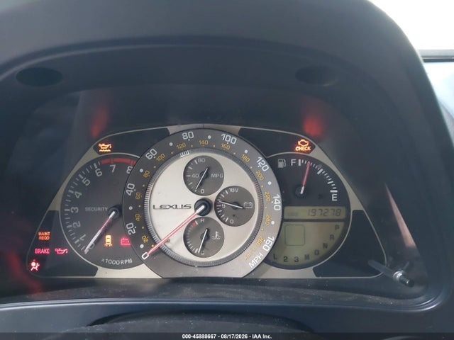 2002 Lexus Is 300 მანქანა იყიდება აუქციონზე, vin: JTHBD192320039772, აუქციონის ნომერი: 45888667