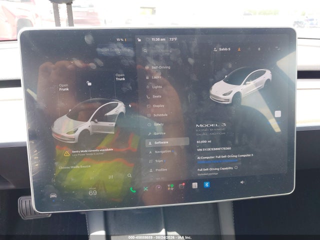Продаж на аукціоні авто 2022 Tesla Model 3 Long Range Dual Motor All-wheel Drive, vin: 5YJ3E1EB8NF178360, номер лоту: 45888689