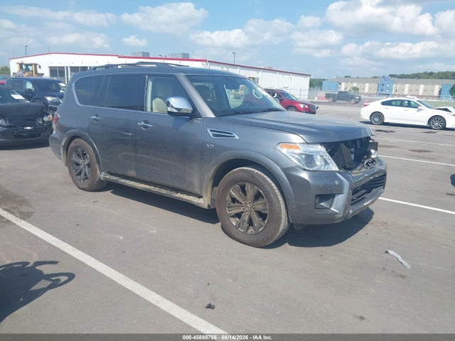 2020 Nissan Armada Platinum 4wd მანქანა იყიდება აუქციონზე, vin: JN8AY2NE4L9781865, აუქციონის ნომერი: 45888756