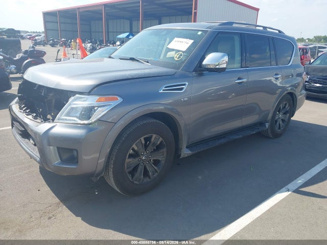 45888756 :رقم المزاد ، JN8AY2NE4L9781865 vin ، 2020 Nissan Armada Platinum 4wd مزاد بيع