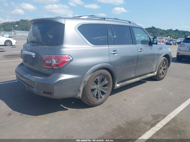 45888756 :رقم المزاد ، JN8AY2NE4L9781865 vin ، 2020 Nissan Armada Platinum 4wd مزاد بيع