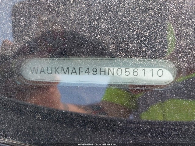 Продаж на аукціоні авто 2017 Audi A4 Season Of Audi Ultra Premium, vin: WAUKMAF49HN056110, номер лоту: 45888808