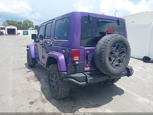 Продажа на аукционе авто 2016 Jeep Wrangler Unlimited Sahara, vin: 1C4BJWEG2GL190925, номер лота: 45888809