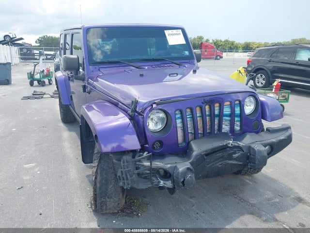 Продажа на аукционе авто 2016 Jeep Wrangler Unlimited Sahara, vin: 1C4BJWEG2GL190925, номер лота: 45888809