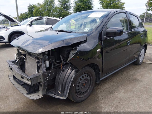 2021 Mitsubishi Mirage Carbonite Edition/es/le მანქანა იყიდება აუქციონზე, vin: ML32AUHJ3MH008579, აუქციონის ნომერი: 45888852