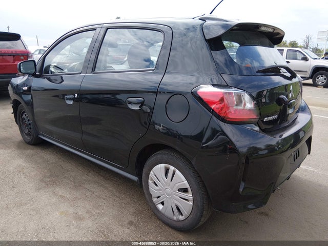 2021 Mitsubishi Mirage Carbonite Edition/es/le მანქანა იყიდება აუქციონზე, vin: ML32AUHJ3MH008579, აუქციონის ნომერი: 45888852