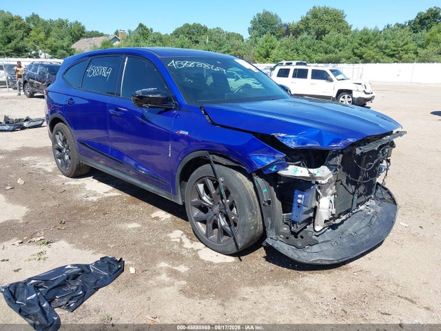 2022 Acura Mdx A-spec Package მანქანა იყიდება აუქციონზე, vin: 5J8YE1H01NL005164, აუქციონის ნომერი: 45888869