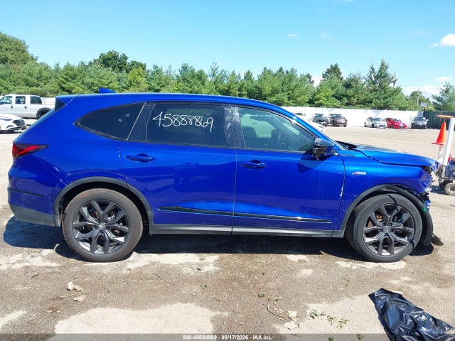 2022 Acura Mdx A-spec Package მანქანა იყიდება აუქციონზე, vin: 5J8YE1H01NL005164, აუქციონის ნომერი: 45888869