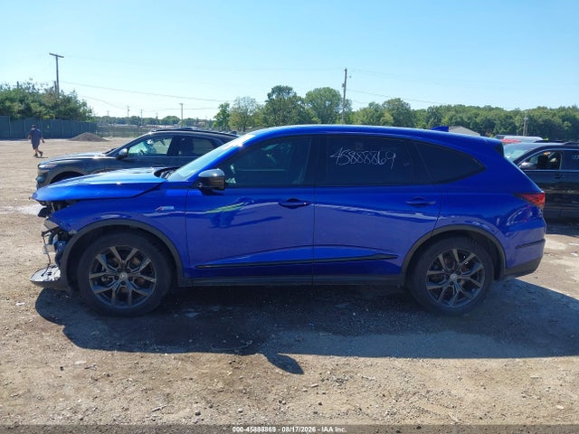 2022 Acura Mdx A-spec Package მანქანა იყიდება აუქციონზე, vin: 5J8YE1H01NL005164, აუქციონის ნომერი: 45888869
