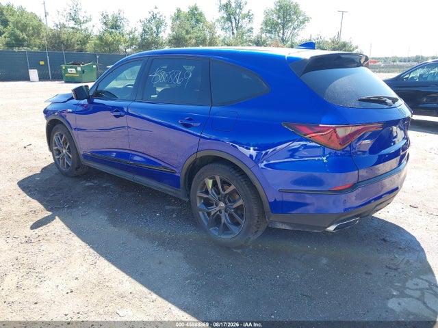 2022 Acura Mdx A-spec Package მანქანა იყიდება აუქციონზე, vin: 5J8YE1H01NL005164, აუქციონის ნომერი: 45888869