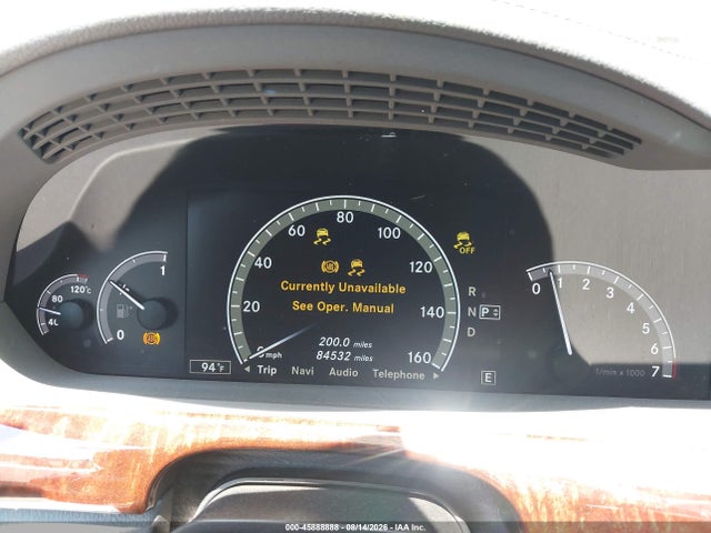 2012 Mercedes-benz S 550 მანქანა იყიდება აუქციონზე, vin: WDDNG7DB3CA420068, აუქციონის ნომერი: 45888888